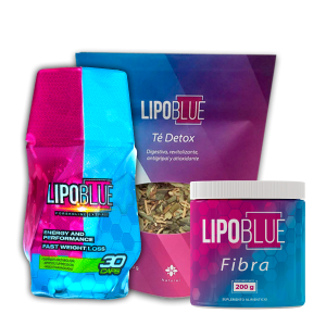 Combo Lipoblue + Té + Fibra